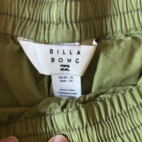 Billabong Olive Green Women's Shorts - Picture 2 of 5